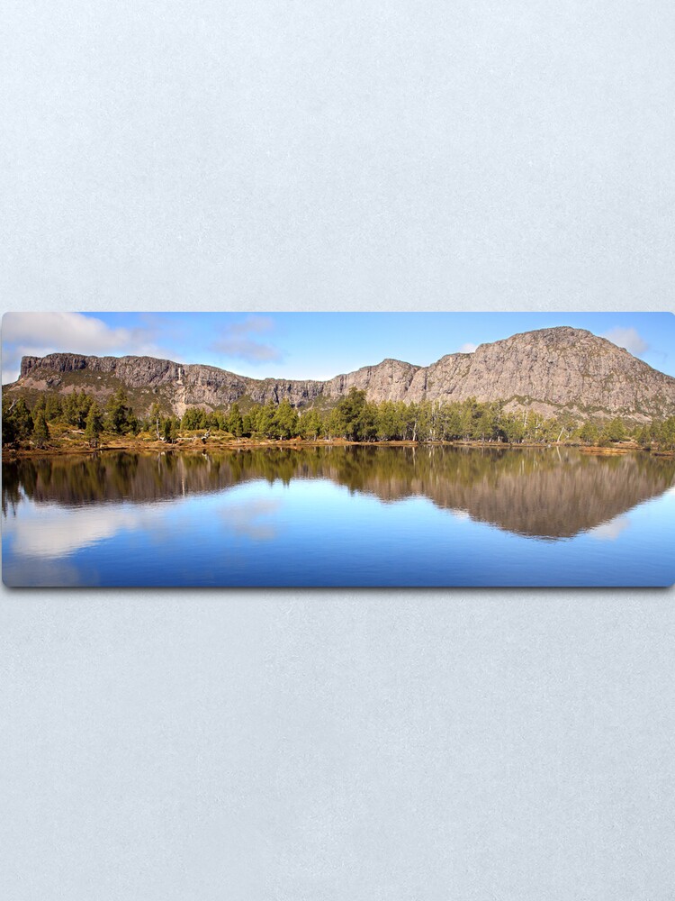 Alternate view of Pool of Siloam, Walls Of Jerusalem, Tasmania, Australia Metal Print