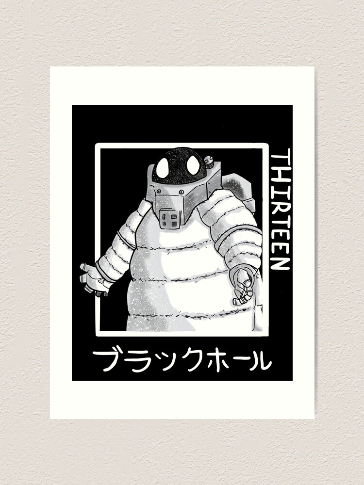 thirteen my hero academia art print by papachewy redbubble