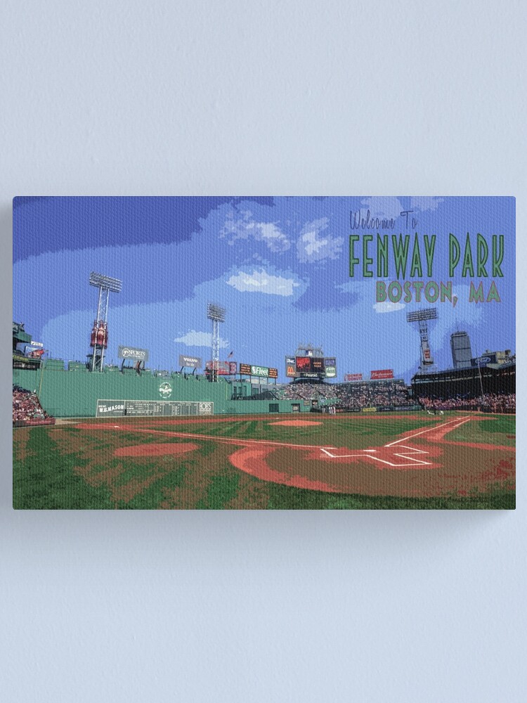 Vintage Fenway Park - Boston Canvas Print