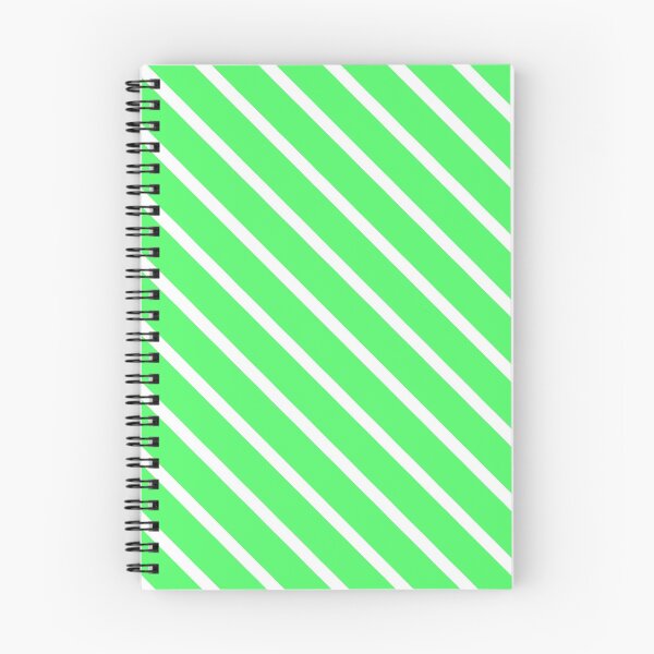 Item preview, Mint Julep #1 Diagonal Stripes designed and sold by Moonshine Paradise.