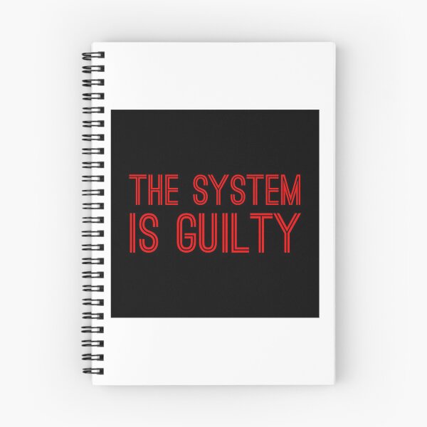 Item preview, Anti-Capitalist Gift - The System I Guilty designed and sold by FDST-shirts.