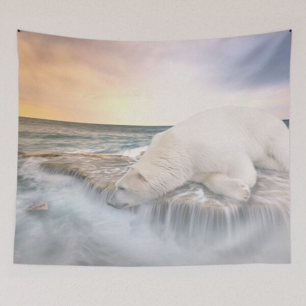 Item preview, Polar Bear Sunset Coast designed and sold by Victorious2.