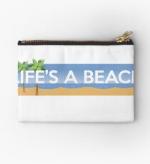 Life Is A Beach Summer Sunshine Studio Pouch