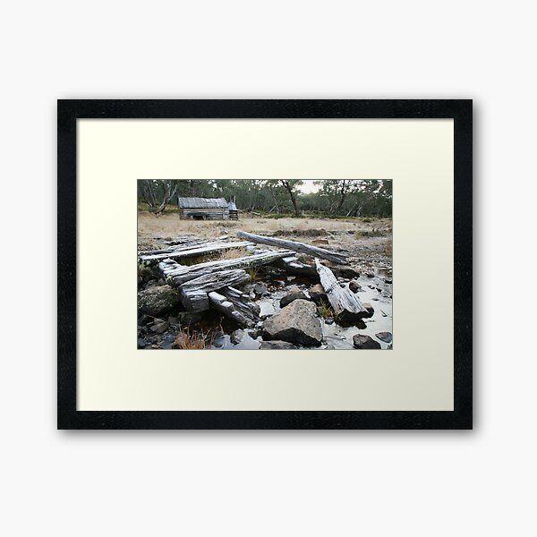 Guy's Hut, Mt Howitt, Victoria, Australia Framed Art Print