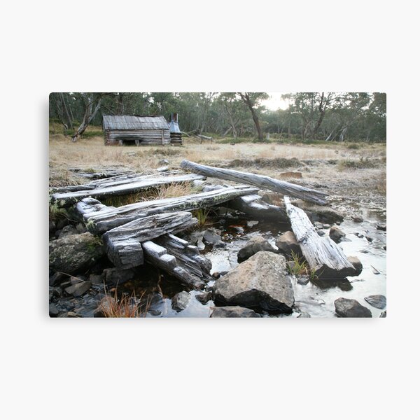 Guy's Hut, Mt Howitt, Victoria, Australia Metal Print