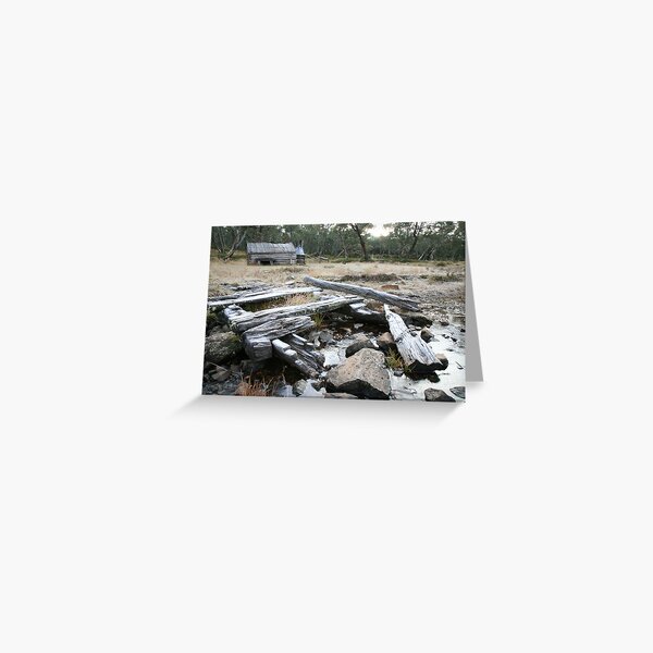 Guy's Hut, Mt Howitt, Victoria, Australia Greeting Card