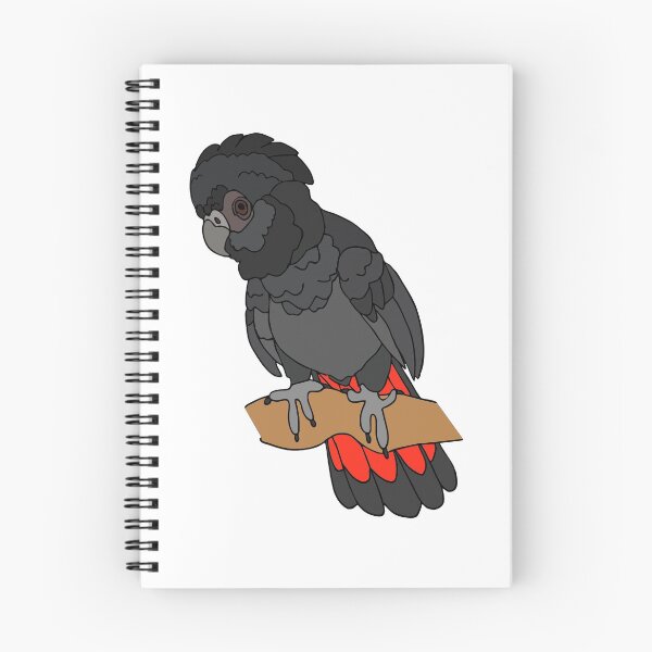 Item preview, Black Redtail Cockatoo designed and sold by nolessjess.