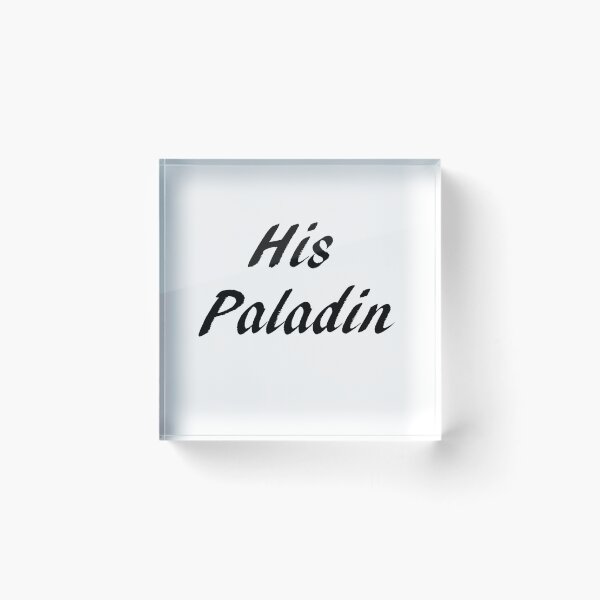 Item preview, His & Hers - His Paladin designed and sold by EchoTheBard.