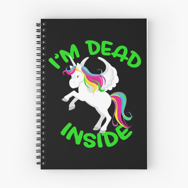 Item preview, I'm Dead Inside Unicorn designed and sold by wrestletoys.