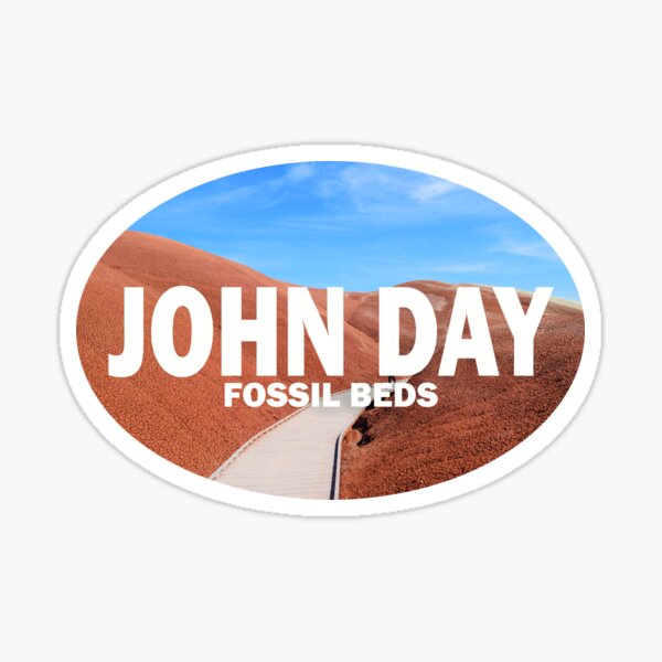 Item preview, John Day Fossil Beds Stickers/Shirts designed and sold by stermitkermit.