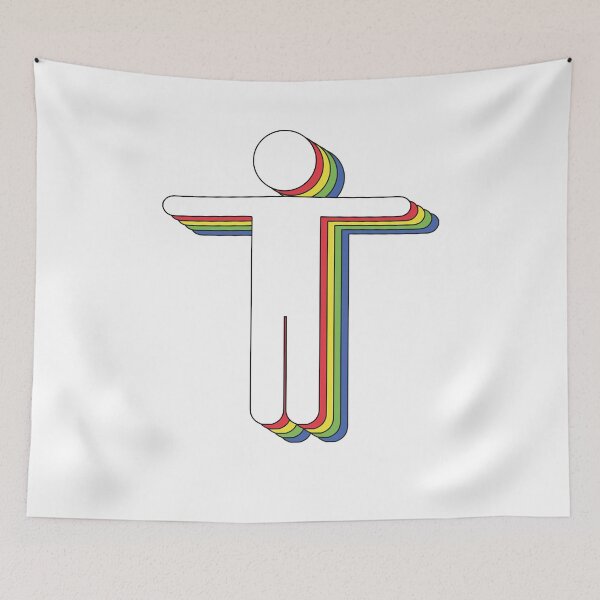 Item preview, T-Pose Meme: T-Posing Rainbow Unicorn designed and sold by festivalshirt.