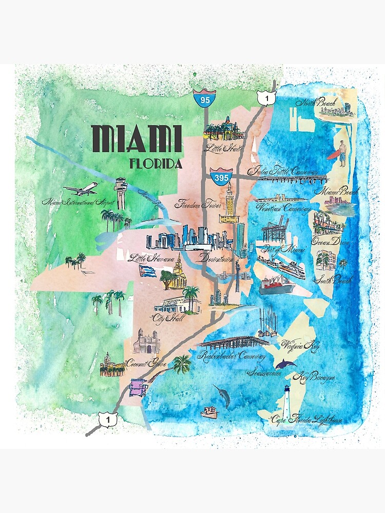 vintage Miami, Florida Jai-Alai with Map Brochure