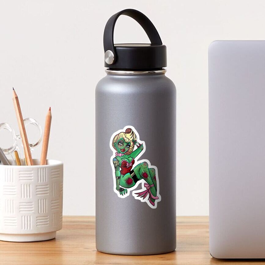 Zombie-licious Zaria Sticker