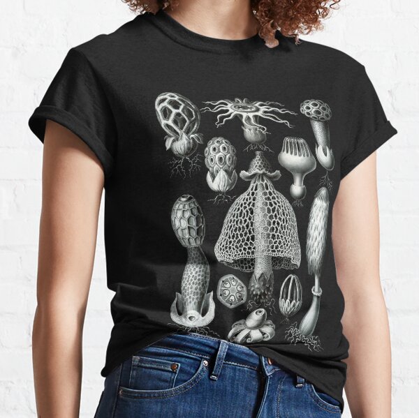 Ernst Haeckel - Basimycetes (Mushrooms) Classic T-Shirt