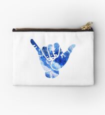 Hang Loose Blue Marble Studio Pouch