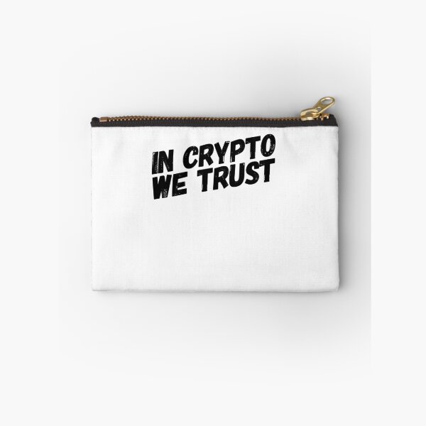 Item preview, In Crypto We Trust Funny Humor Bitcoin Cryptocurrency designed and sold by Cameronfulton.