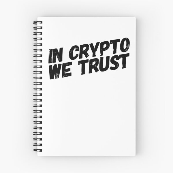 Item preview, In Crypto We Trust Funny Humor Bitcoin Cryptocurrency designed and sold by Cameronfulton.