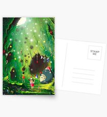Totoro Christmas Card Postcards