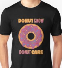 Lustiger Krapfen-Liebhaber-Geschenk-Krapfen kennen Kraut-Sorgfalt-T-Shirt Slim Fit T-Shirt