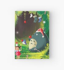 Totoro Christmas Card Hardcover Journal