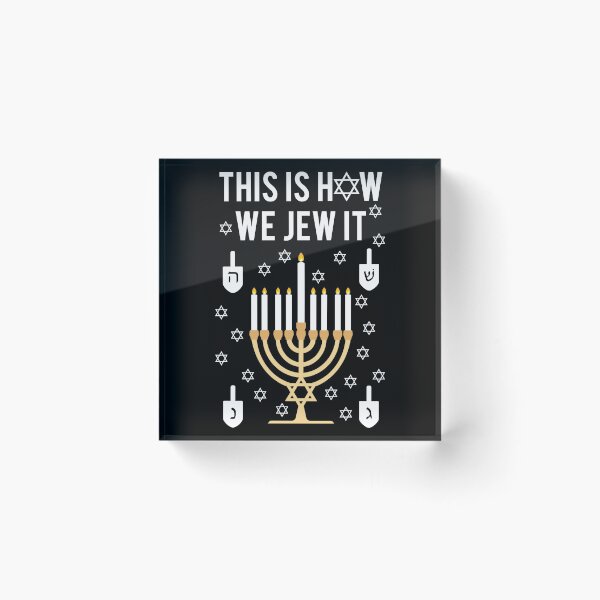 Item preview, Funny Jewish Hanukkah Gift This Is How We Jew It T-Shirt designed and sold by Anumber1.