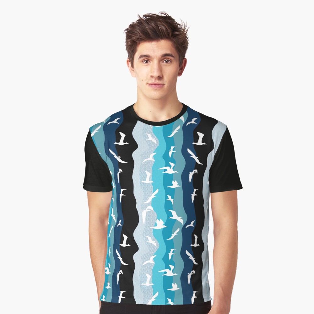 Seagulls at noon Graphic T-Shirt