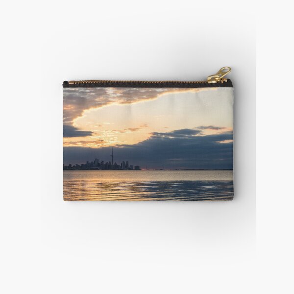 Item preview, Turning to Gold - Glorious Cloudbank Over Toronto Skyline designed and sold by Georgia Mizuleva.