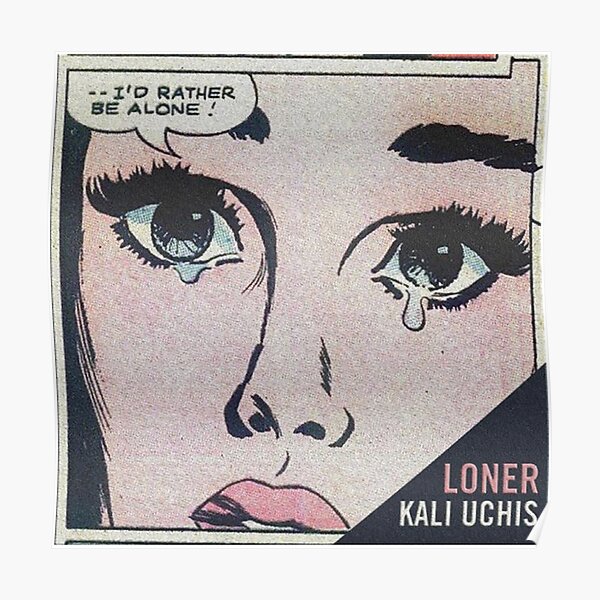 Kali Uchis "I'd Rather Be Alone" Poster