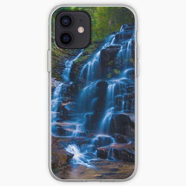 Sylvia Falls, Blue Mountains iPhone Soft Case