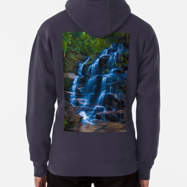 Sylvia Falls, Blue Mountains Pullover Hoodie