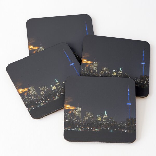 Item preview, Moody Supermoon Over Toronto designed and sold by Georgia Mizuleva.