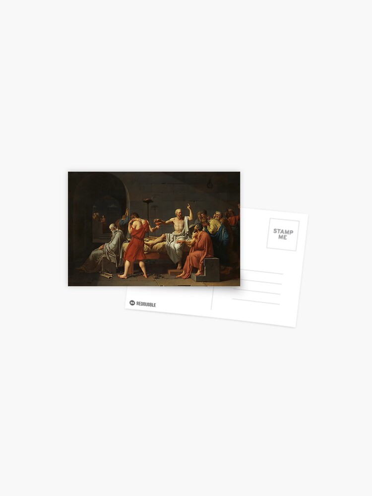 The Death Of Socrates Jacques-Louis David Art Print T-Shirt The Death Of Socrates Jacques-Louis David Art Print T-Shirt