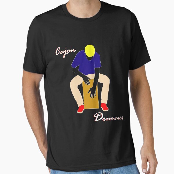 Item preview, Cajon Drummer designed and sold by shirts4people.