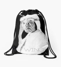 AMELIA EARHART - WINGS Drawstring Bag