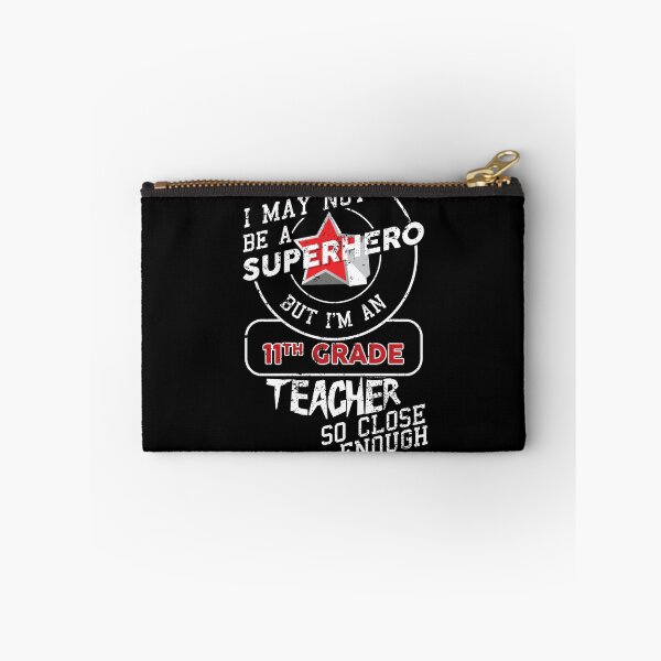 Item preview, 11th Grade Teacher Superhero designed and sold by shoppzee.
