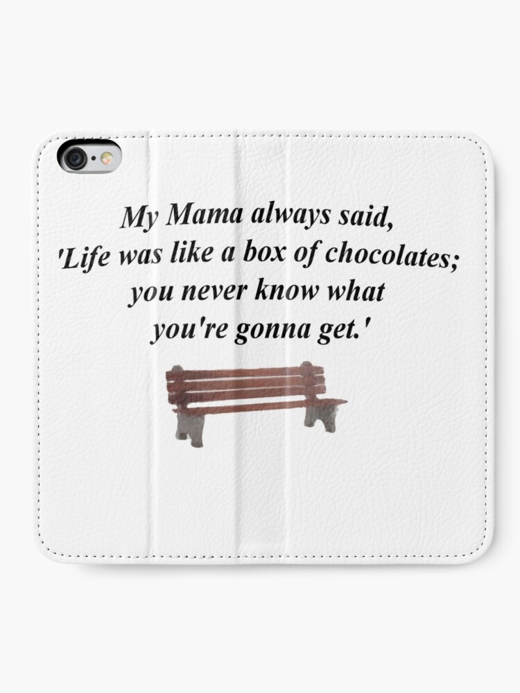 Replica Forrest Gump Bench Iphone Wallet By Akhidiff Redbubble