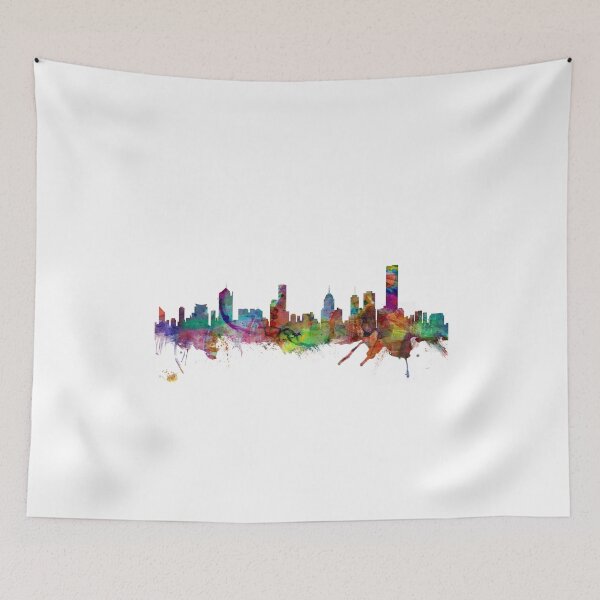 Artikelvorschau, Melbourne Skyline entworfen und verkauft von ArtPrints.