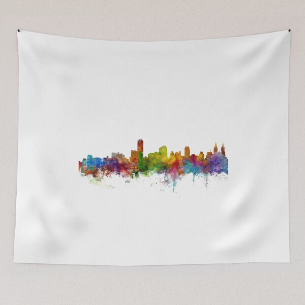 Item preview, Adelaide Australia Skyline designed and sold by ArtPrints.
