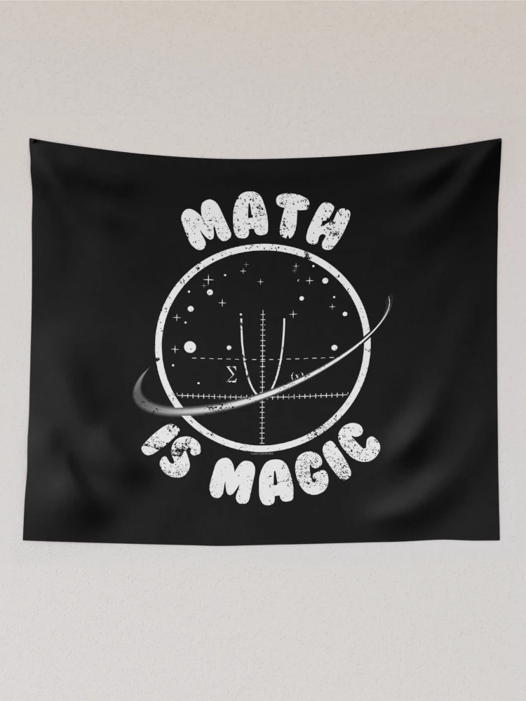 Thumbnail 2 of 3, Tapestry, Math Is Magic Math Math designed and sold by shoppzee.