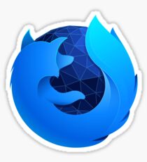 Firefox Quantum (developer edition logo) Sticker