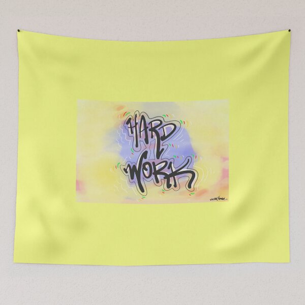 Item preview, Hard Work designed and sold by Vincent J. Newman.