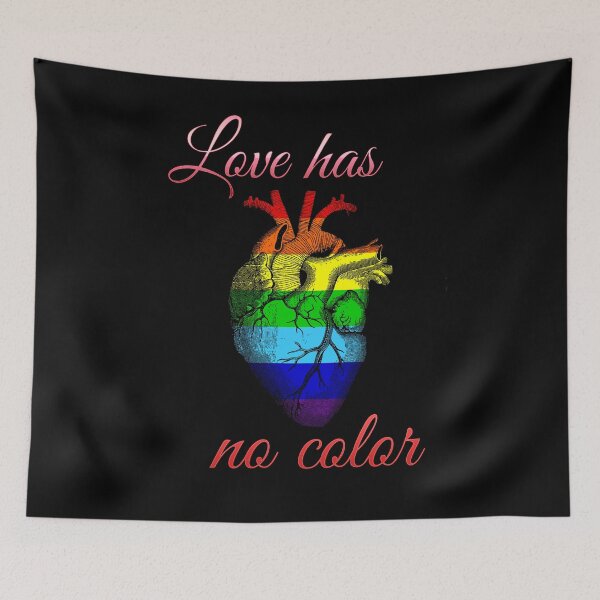 Item preview, Rainbow flag in the heart designed and sold by francodelgrando.