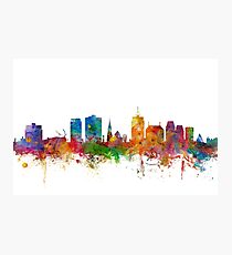 Christchurch New Zealand Skyline Photographic Print
