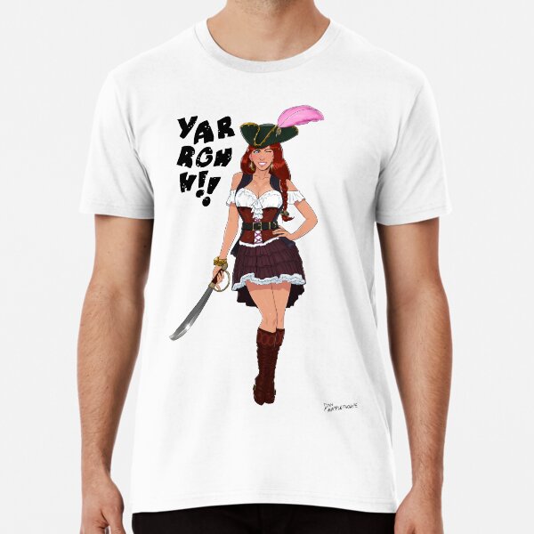 Lusty Pirate Queen Premium T-Shirt
