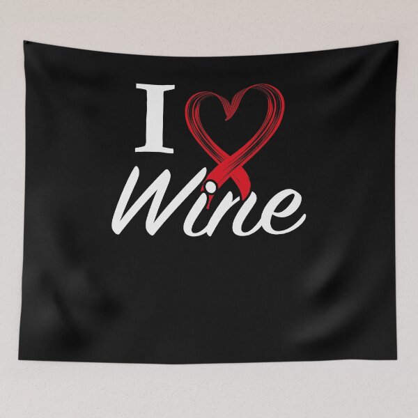 Item preview, Wine Gift I Love Wine designed and sold by shoppzee.