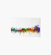 Istanbul Turkey Skyline Art Board