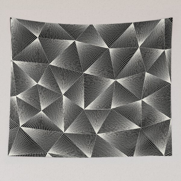 Artikelvorschau, Wavy Triangular Lattice Pattern entworfen und verkauft von stylebytara.