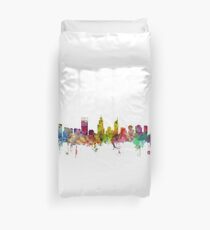 Perth Australia Skyline Duvet Cover