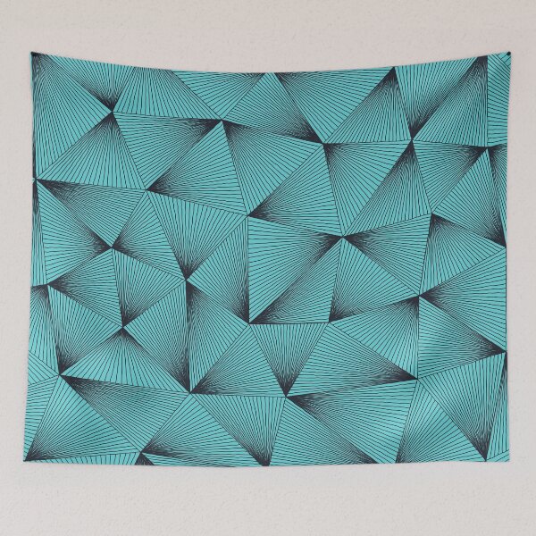 Artikelvorschau, Wavy Triangular Lattice Pattern entworfen und verkauft von stylebytara.