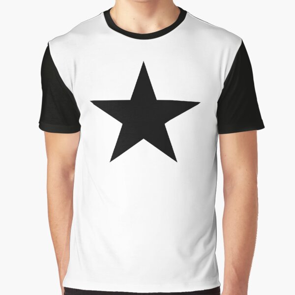BLACK Star, Dark Star, Black Hole, Stellar, Achievement, Cool. Graphic T-Shirt